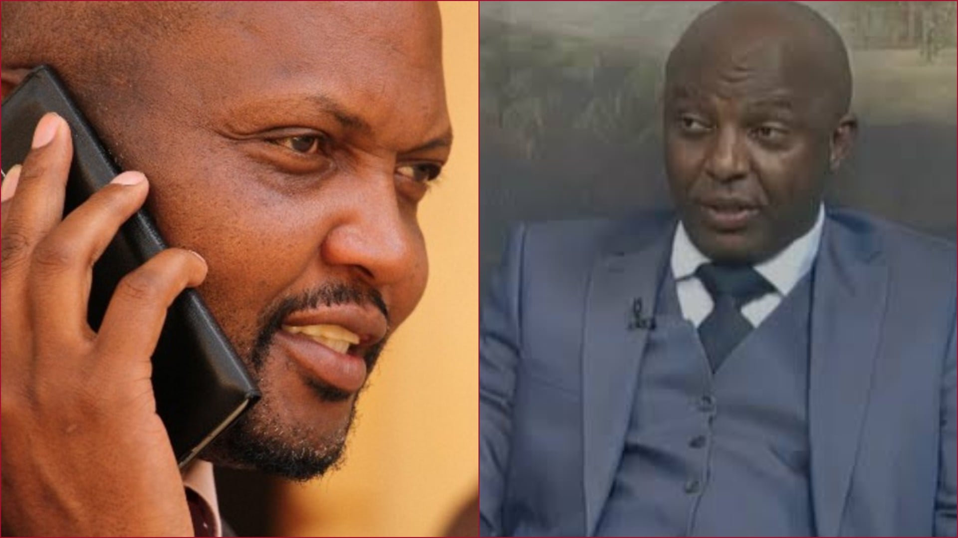 Moses Kuria revealed the details of his phone call with Murang'a governor Irungu Kang'ata.